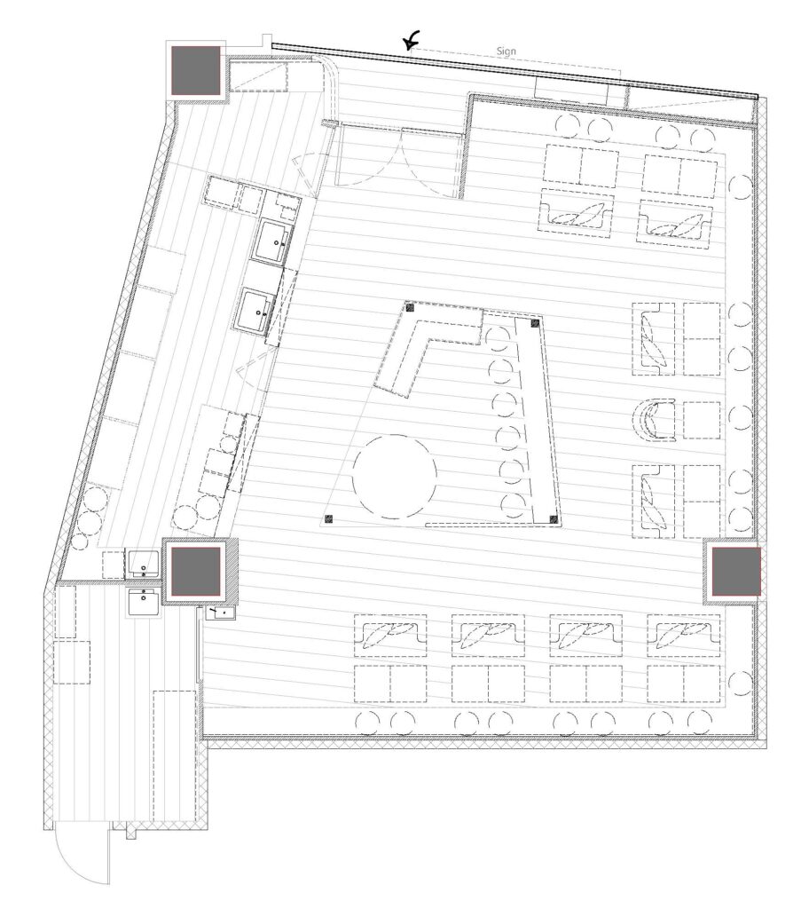 貓樂貓咖啡平面圖